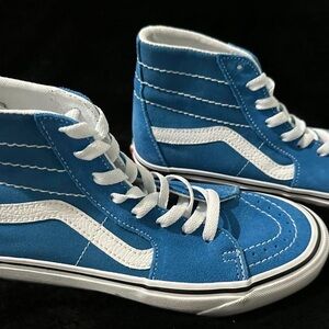 Blue High Top Vans